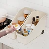 Kitchen Sundries Storage Case with Wheels Seasoning Bottle Storage Container Kitchen Closet Organizer Make Up Organizer 3