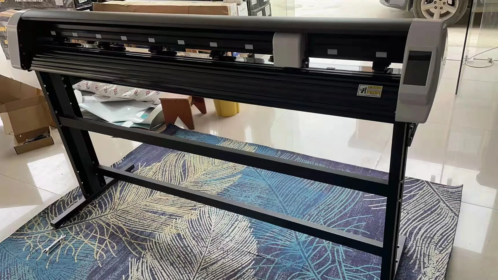 Cabezal de corte doble de 48 pulgadas, Plotter de corte con cámara integrada, cortador de vinilo, Software Signmaster, trazador gráfico