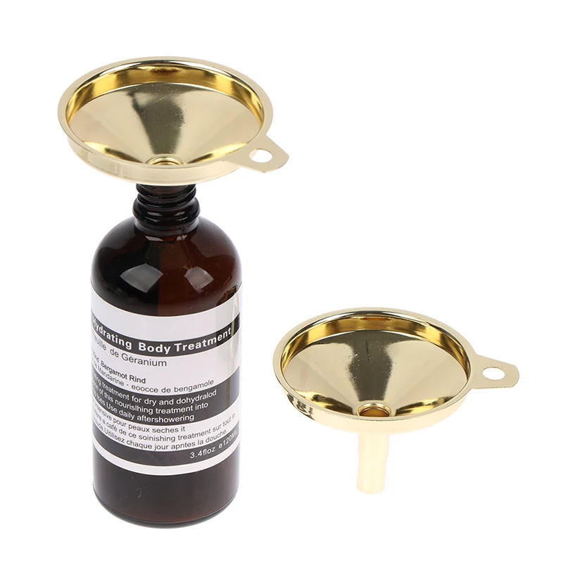 1Pcs Stainless Steel Funnel Kitchen Oil Liquid Funnel Metal Funnel Filter Wide Mouth Funnel For Canning Kitchen Tools 7.3*4.3CM