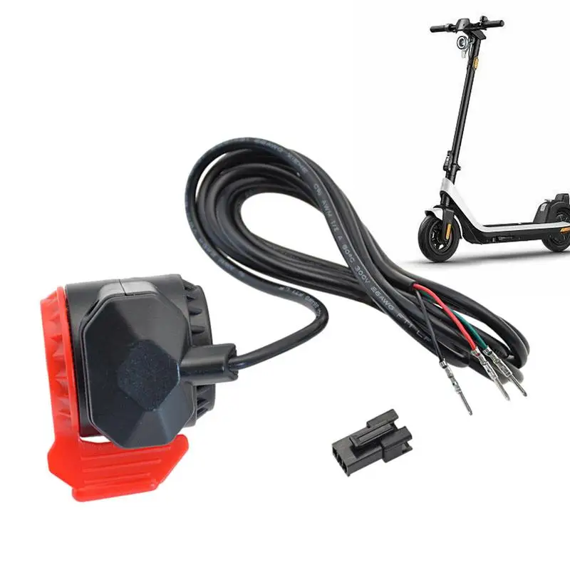 

Thumb Accelerator For Scooter Universal 3 Wire Finger Throttle Accelerator Replacement Accelerator For Riding Cycling Road Trip