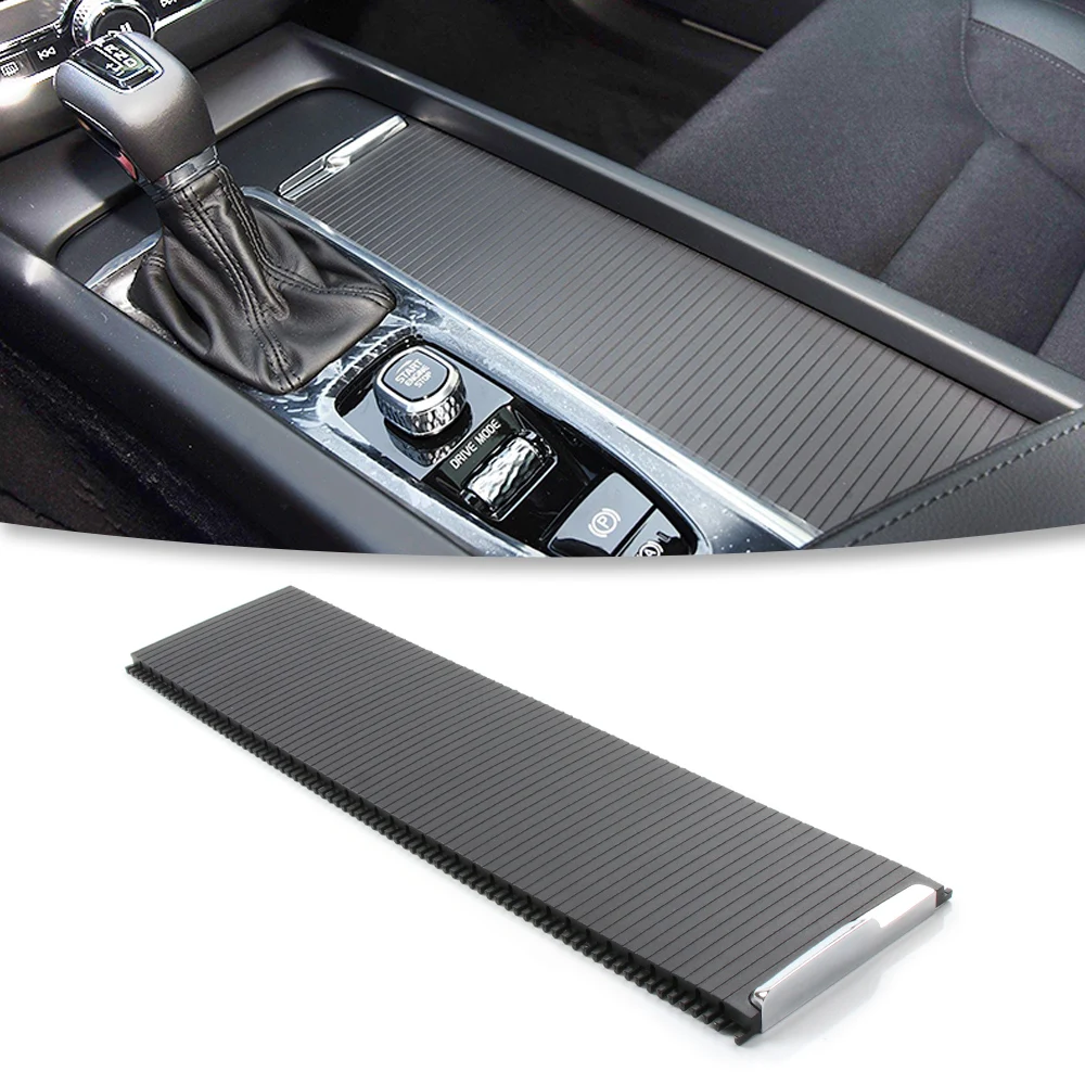 For Volvo XC60 2018-2025 V60  S60 2019-2025 Car Center Console Sliding Shutters Cup Holder Roller Blind Cover Replacement