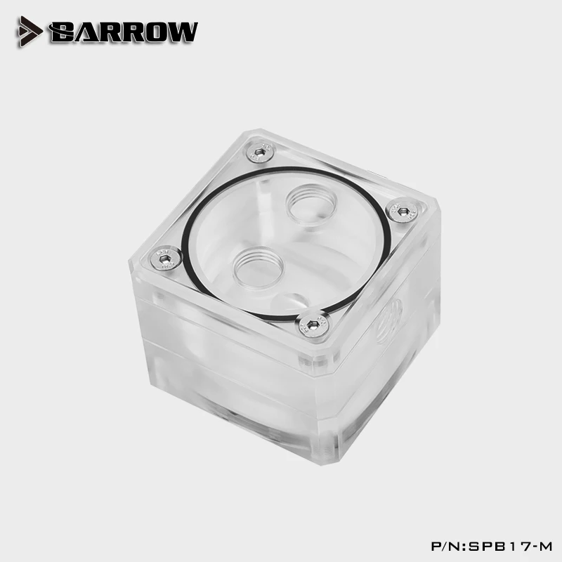 Carrinho Modificado Caixa da Bomba Integrada Placa Acrílica de Alta Transmitância Mini Tanque Micro Itx Rgb Kit de Expansão de Bomba de Água - Imagem 2