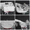 Supermarket Shopping Cart Sleeve Unique Pattern Baby Dinning Chair Protective Case Dirtproof High Chair Dustproof Cover 3