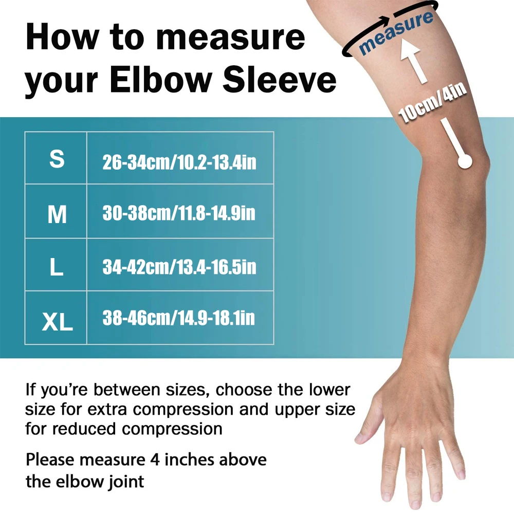 1PCS Elbow Compression Brace-Pain Relief Sleeve for Tendonitis, Arthritis, Tennis & Golfer's Elbow,Joint Support (Men & Women)