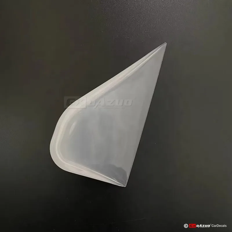 5개/세트 16*7CM 얇은 흰색 플라스틱 카드 스퀴지 반투명 스퀴지