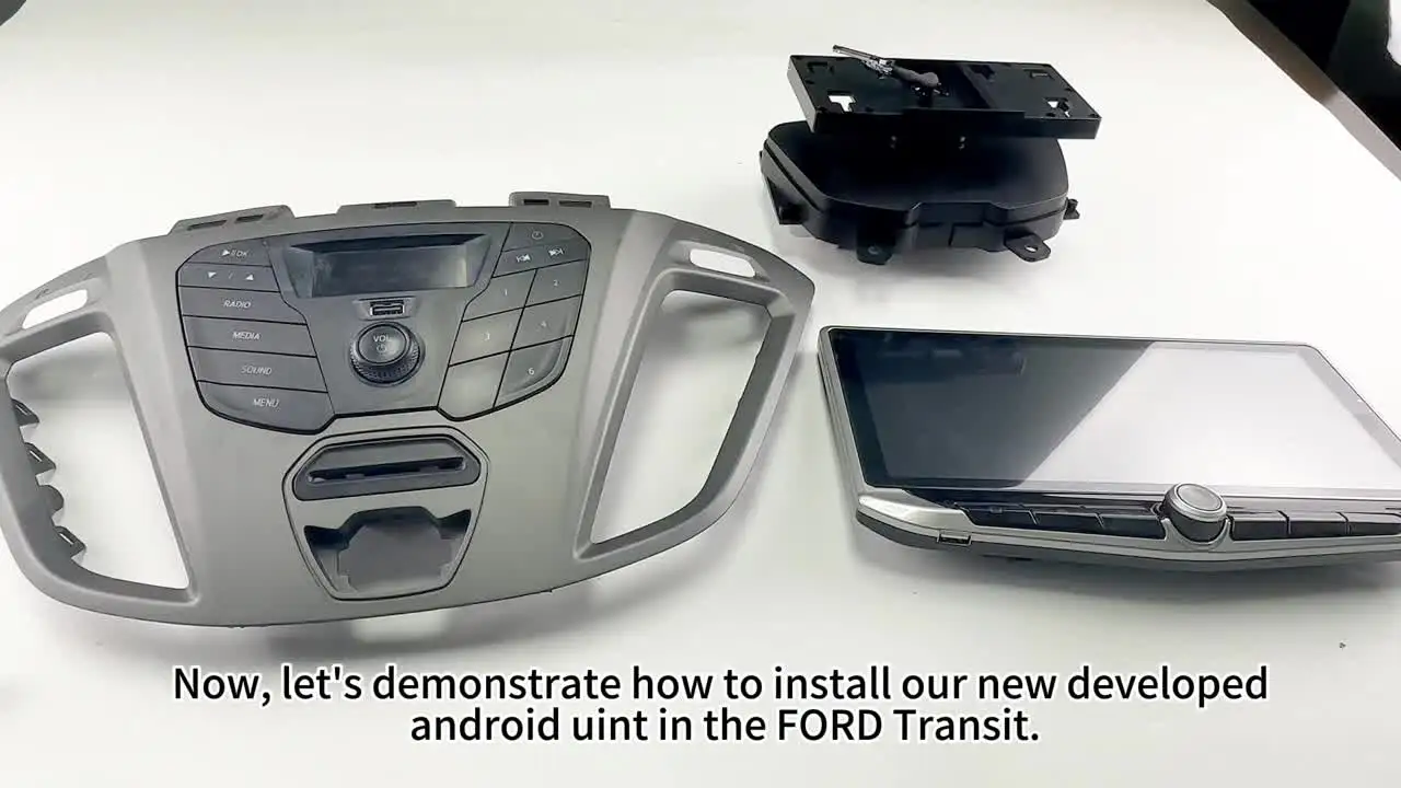 Autoradio Android 14 7 Pouces Pour Ford B-Max Transit Connect 2012-2017 - Écran Tactile IPS, CarPlay/Android Auto Sans Fil, GPS, Caméra De Recul Incluse