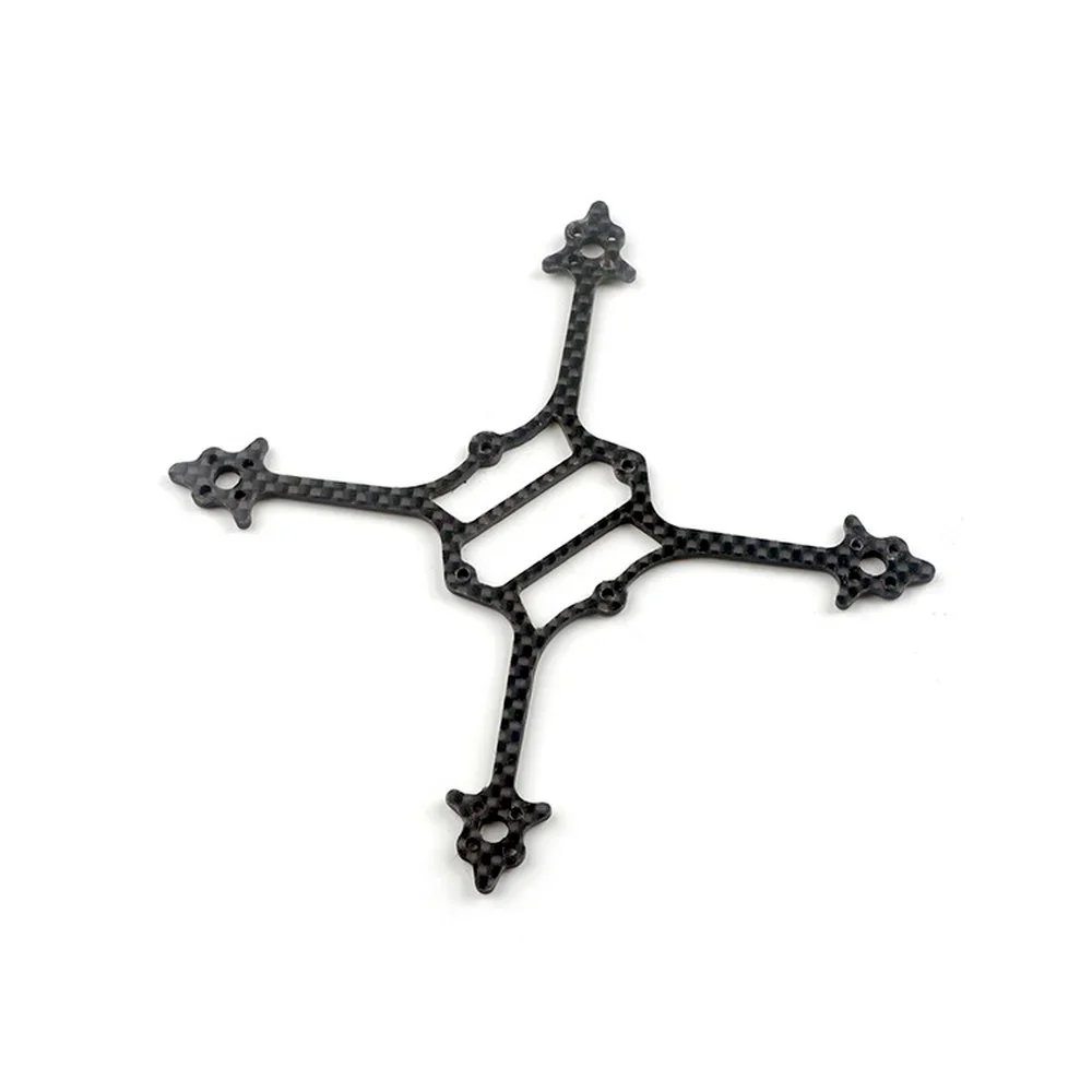 Cadre fibre carbone 3K du kit Happymodel Crux3 avec moteurs EX1202.5 et hélices Gemfan 3018