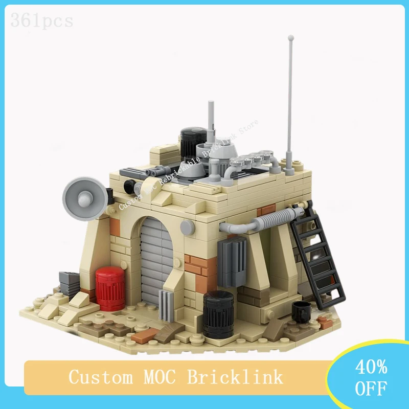 Space War Movie Series Sw House On Tatoooine Moc House Building Model Building Block Adulti Toys Teens Christmas Holiday Gift