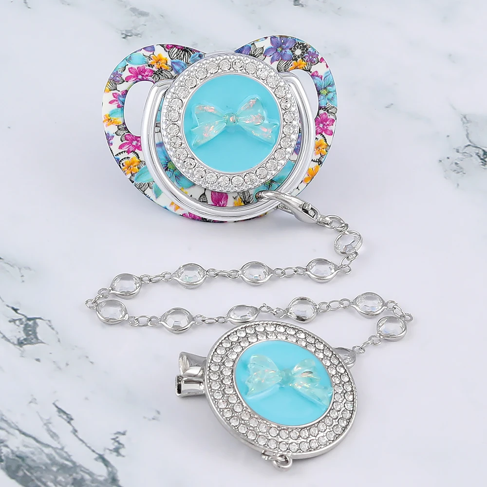 100% 핸드메이크 귀여운 핑크 드래곤 레인보우 패턴 실리콘 젖꼭지 성인 사이즈, abdl 아빠 소녀 