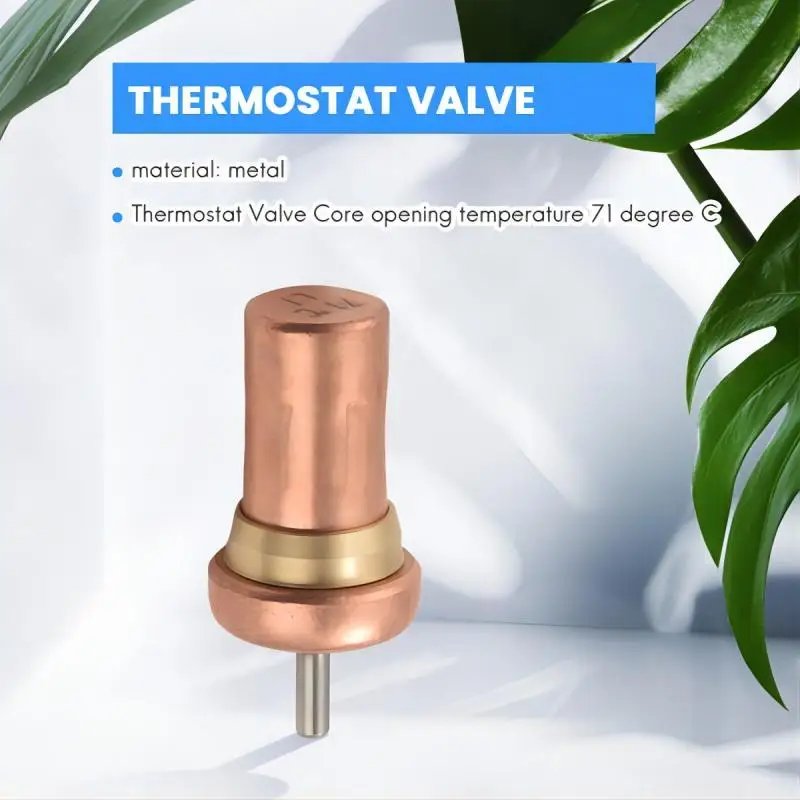 Replacement VMC Thermostat Valve Core Opening Temperature 71 Degree C