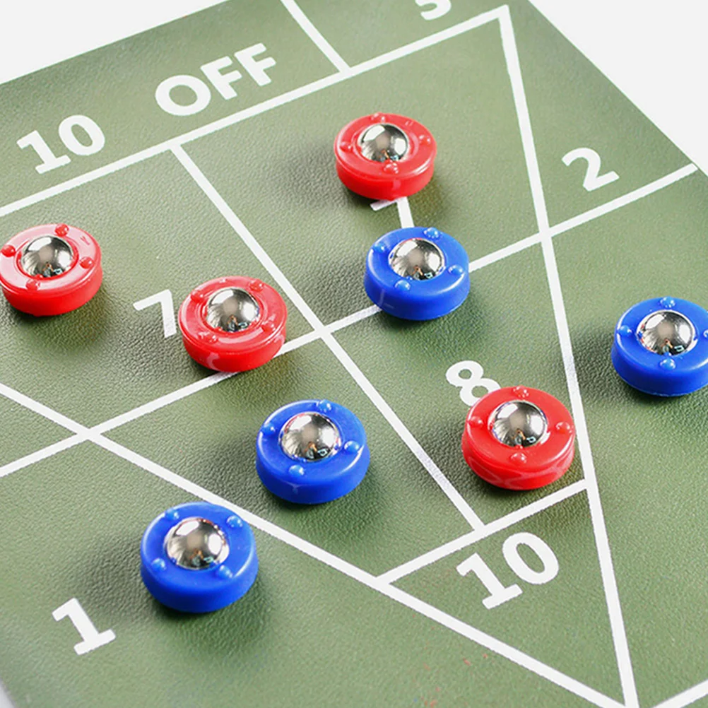 16 Stück Hockey Pucks Kinder Shuffle board Tischs piel ersetzen Fußball Perlen Ersatz lustig