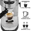 Small Home Espresso Machine Semi-automatic Espresso Machine Multi-function Steam Milk Frothing Wand Portable Coffee Maker 2