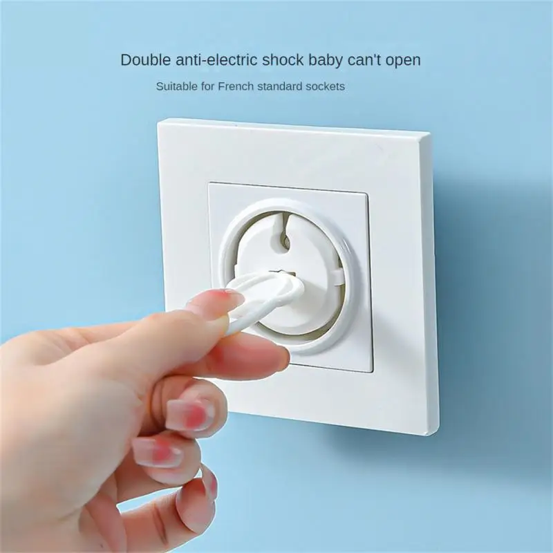 1~4PCS Socket Protector Separate Key Chain Design Baby Cant Start Children Protective Cover Babys Safety Hide The Switch