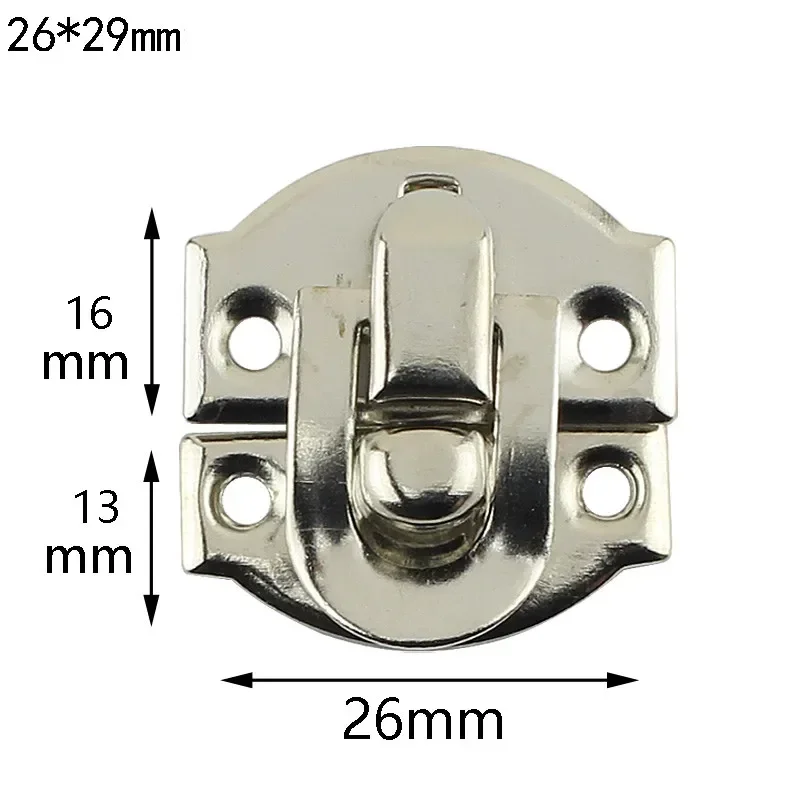 Antique Hasps Iron Lock Catch Latches for Jewelry Box Buckle Suitcase Buckle Clip Clasp Wood Wine Box Latch 10Pcs furniture hardware toggle latches jewelry box hasps decorative latches
