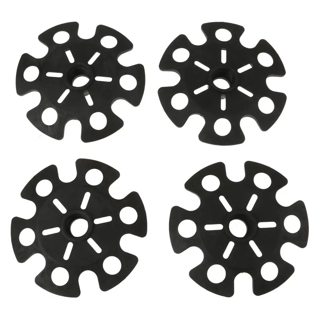 4pcs Snowflake Snow Baskets for Skiing Trekking Hiking Poles Walking Sticks 2