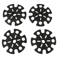 4pcs Snowflake Snow Baskets for Skiing Trekking Hiking Poles Walking Sticks 2