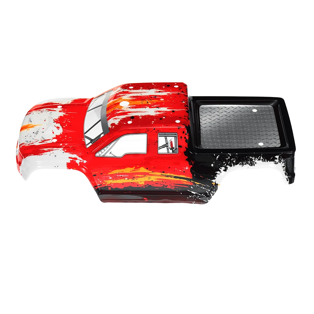 Coque Carrosserie HBX 2996A 1/10 Rouge PVC Pièce RC