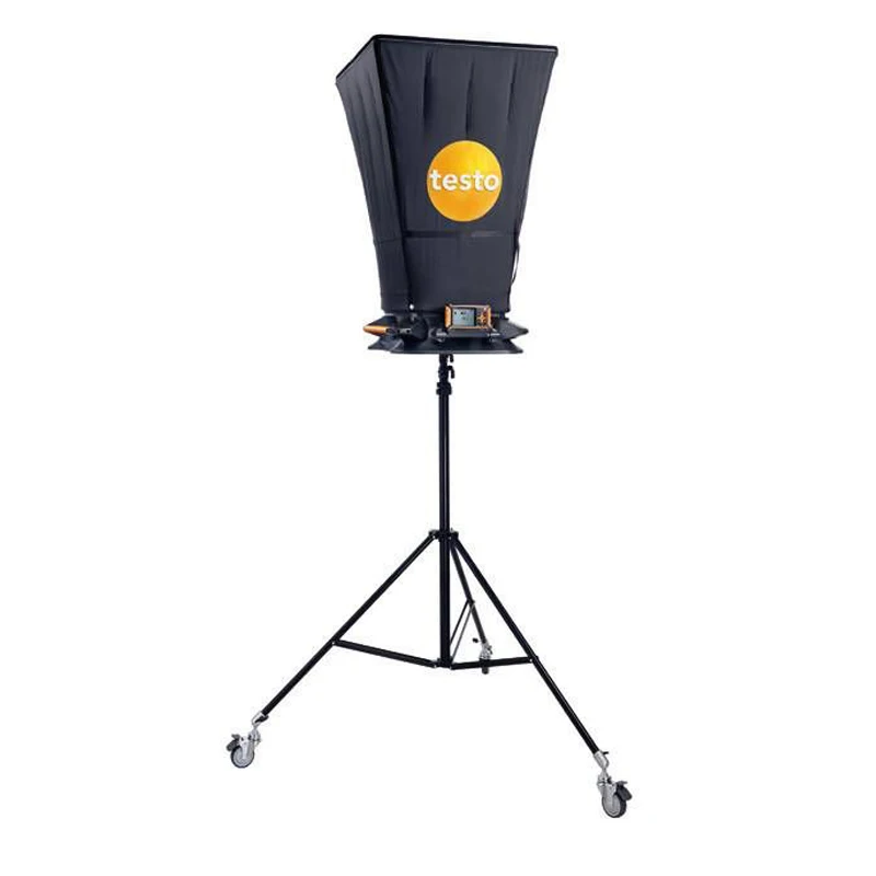 Testo 420 용량유량 후드(확장형 삼각대 포함, 최대 3.3M), 바퀴 포함 0563 4200