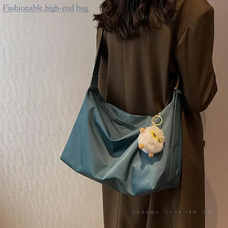 

2024 New Women Leisure Large Capacity Women's New Fashion Simple Single Shoulder Oblique Straddle Bag Luxury for Travel Storage