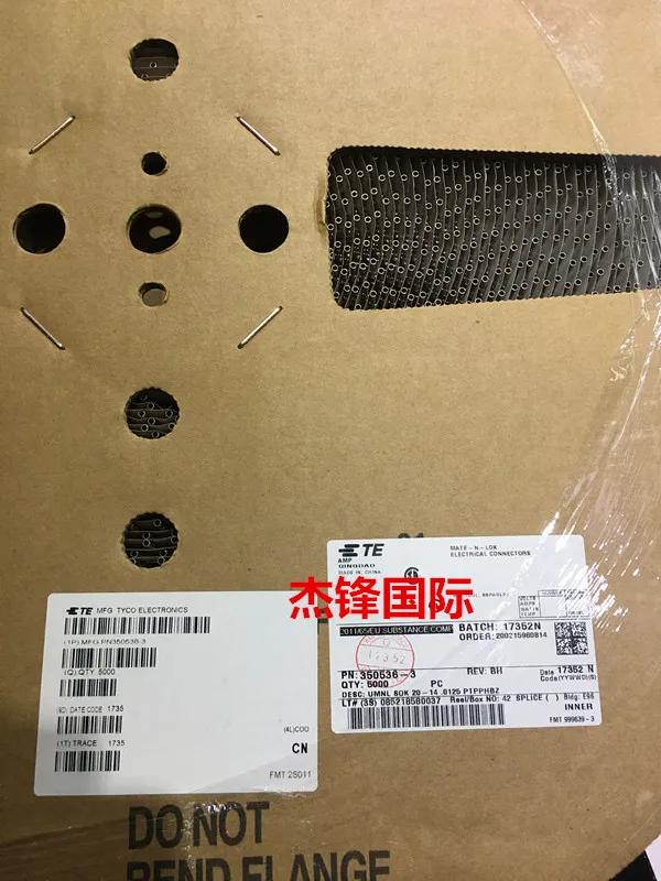 

100 шт./лот 350536-3 для: 14-20AWG 100% Новинка