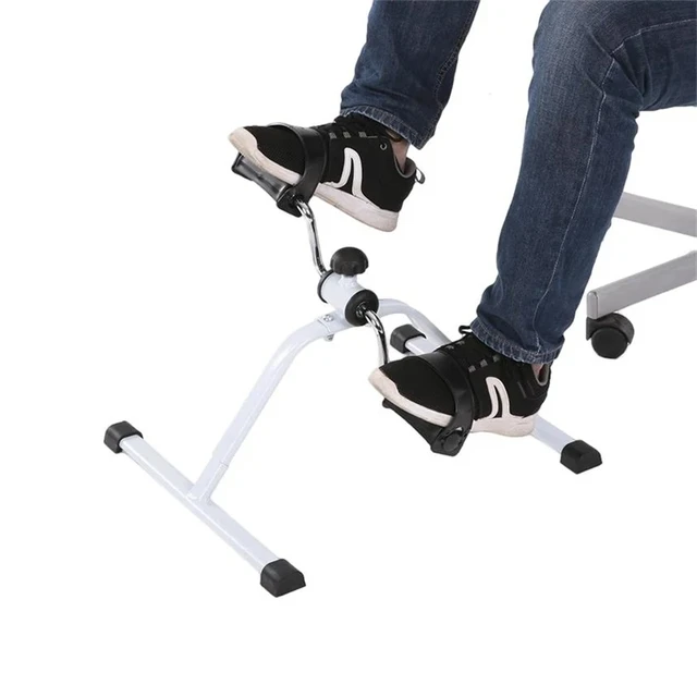 집에서 편리하고 효과적인 다리 훈련을 위한 가정용 휴대용 페달 운동기