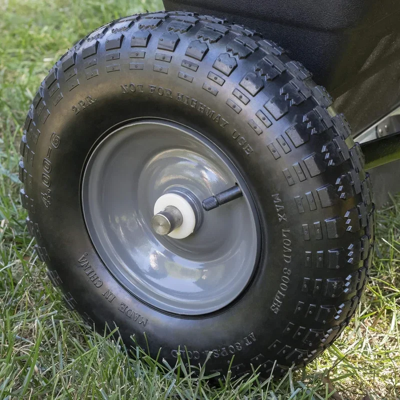 Polypropylene 45-0288 175-Pound Max Tow Behind Drop Spreader Black 42 Inch
