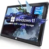 Type-C 10.1 INCH Windows 11 Tablet Intel N3350 Quad Core CPU 4GB RAM 64GB ROM 1920 x 1200 IPS Dual Camear 1*USB 3.0 HDMI 1
