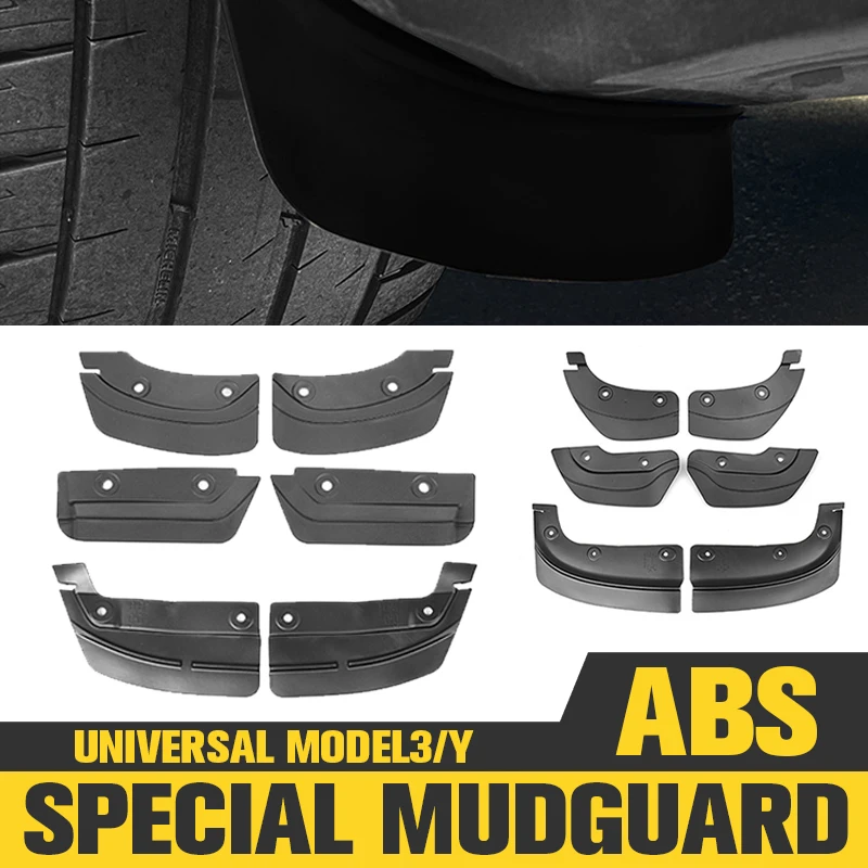 

Резиновые Брызговики, арки, брызговики для Tesla Model 3, модели Y, задние колеса, брызговики Tesla, аксессуары для модели 3