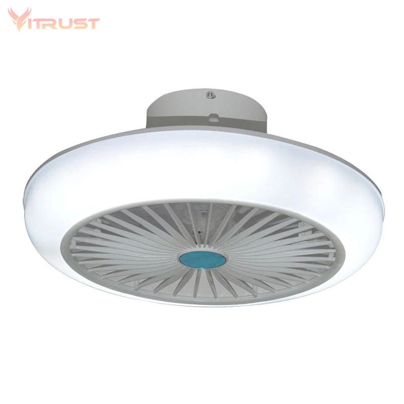 Creative Ceiling Fan with RGB Lights Fashion Music Ceiling Fans Lamps with Remote Control and APP