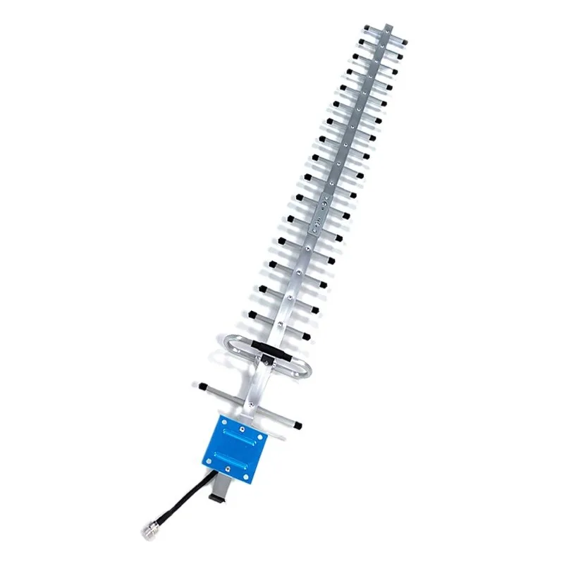 2.4G 18-엘리먼트 지향성 야기 안테나 18dbi 고이득 야외 WiFi 신호 증폭기 RP SMA 커넥터가 있는 지향성 안테나