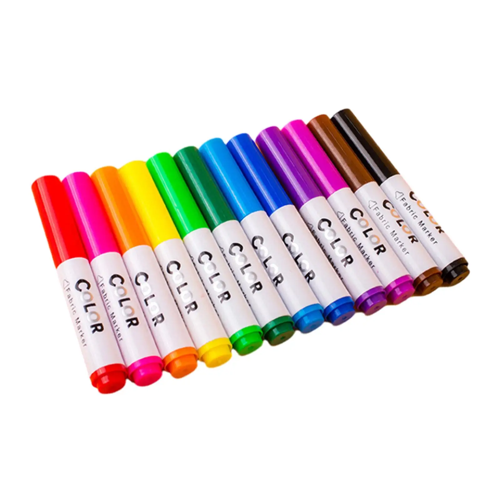 Fabric Markers Adults Painting Assorted Colors Art Markers Set Textile Marker Pens for Shoes T Shirts Tote Bags DIY Crafts Jeans