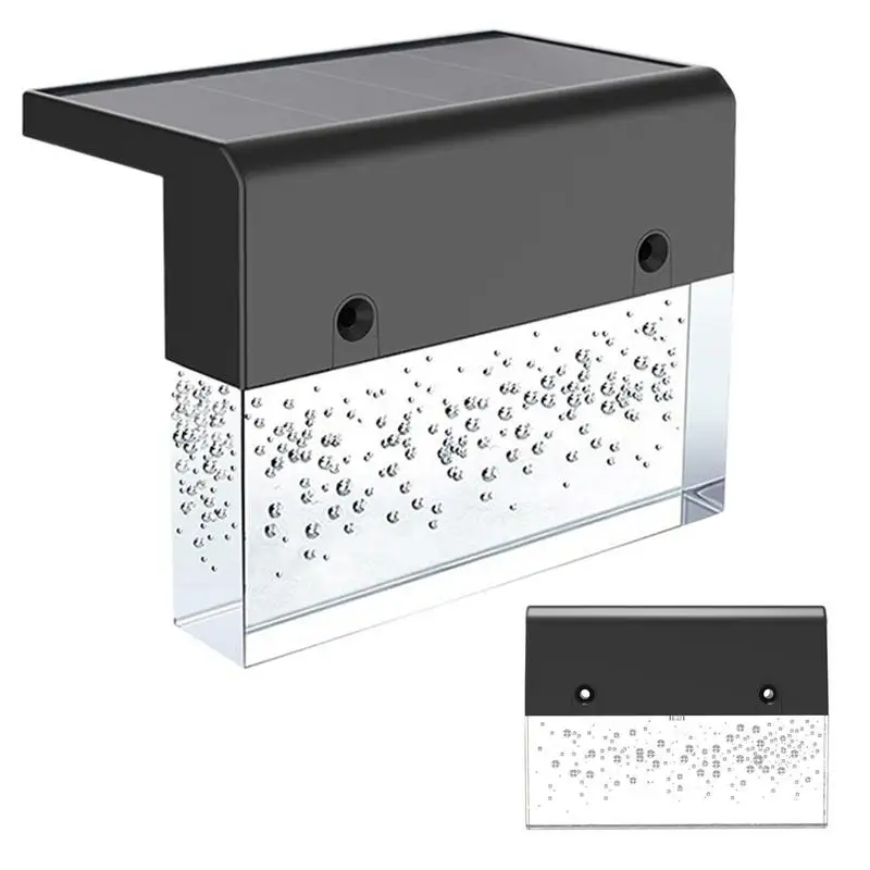 

Colorful Solar Lights Waterproof Outdoor Lights IP65 Garden Decoration Wall Lamps Step Deck Lights Lamps Garden Lighting Fence