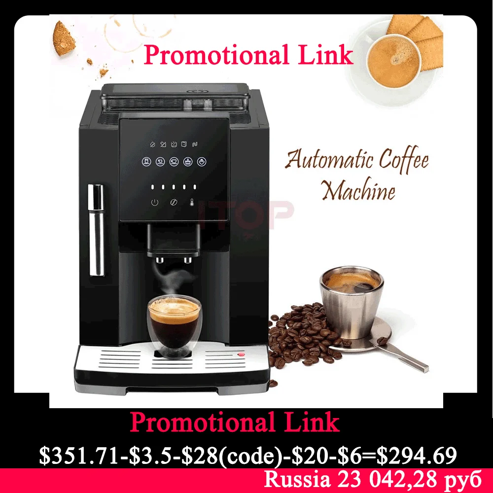 Automatic Espresso Machine Espresso Machine | Espresso Maker Commercial  Automatic - Coffee Machines - Aliexpress