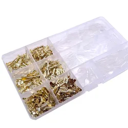Assorted Kit of Insulated Spade Wire Connectors - 270 PCS (270PCS   iron)