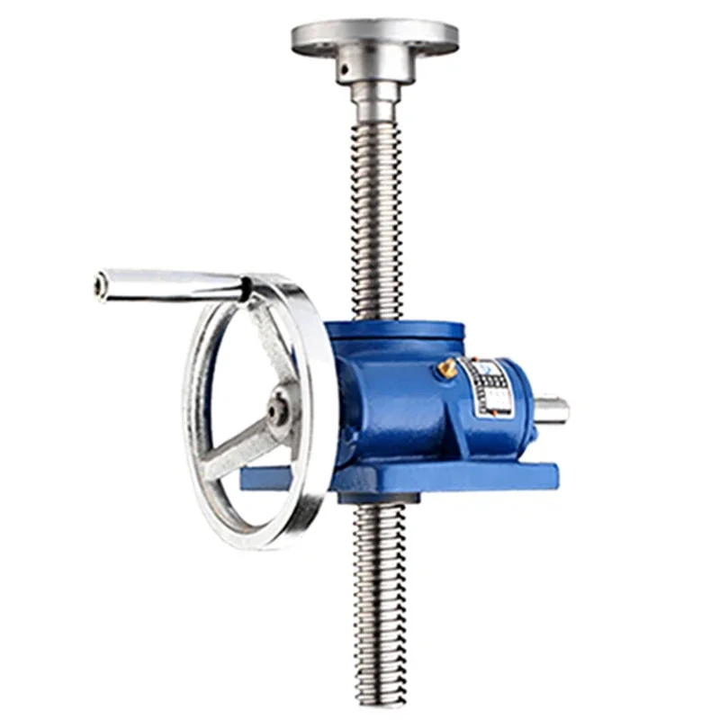 Leading Screw Lift Handwheel Collar Cegar Swl1T/2.5T Hand-Cranking Worm Lifting PlatformSWL Lift Reducer cnc handwheel