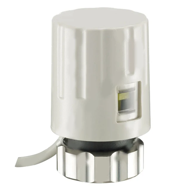 230V Electric Thermal Actuator Valve Head For Thermostat Manifold Underfloor Heating Radiator Normally Opened Closed 4