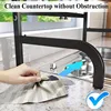 Over The Sink Dish Drying Rack, Adjustable (25.5 to 33.5 inch) 2 Tier Metal Steel Dish Drying Racks 4