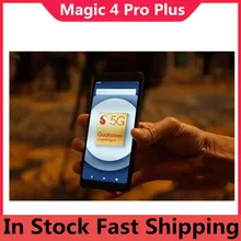 Original Honor Magic 4 Pro Plus Magic 4 Pro+ Mobile Phone Wireless Charge 6.81" OLED 120HZ 12GB RAM 512GB ROM Sanpdragon 8 Gen 1
