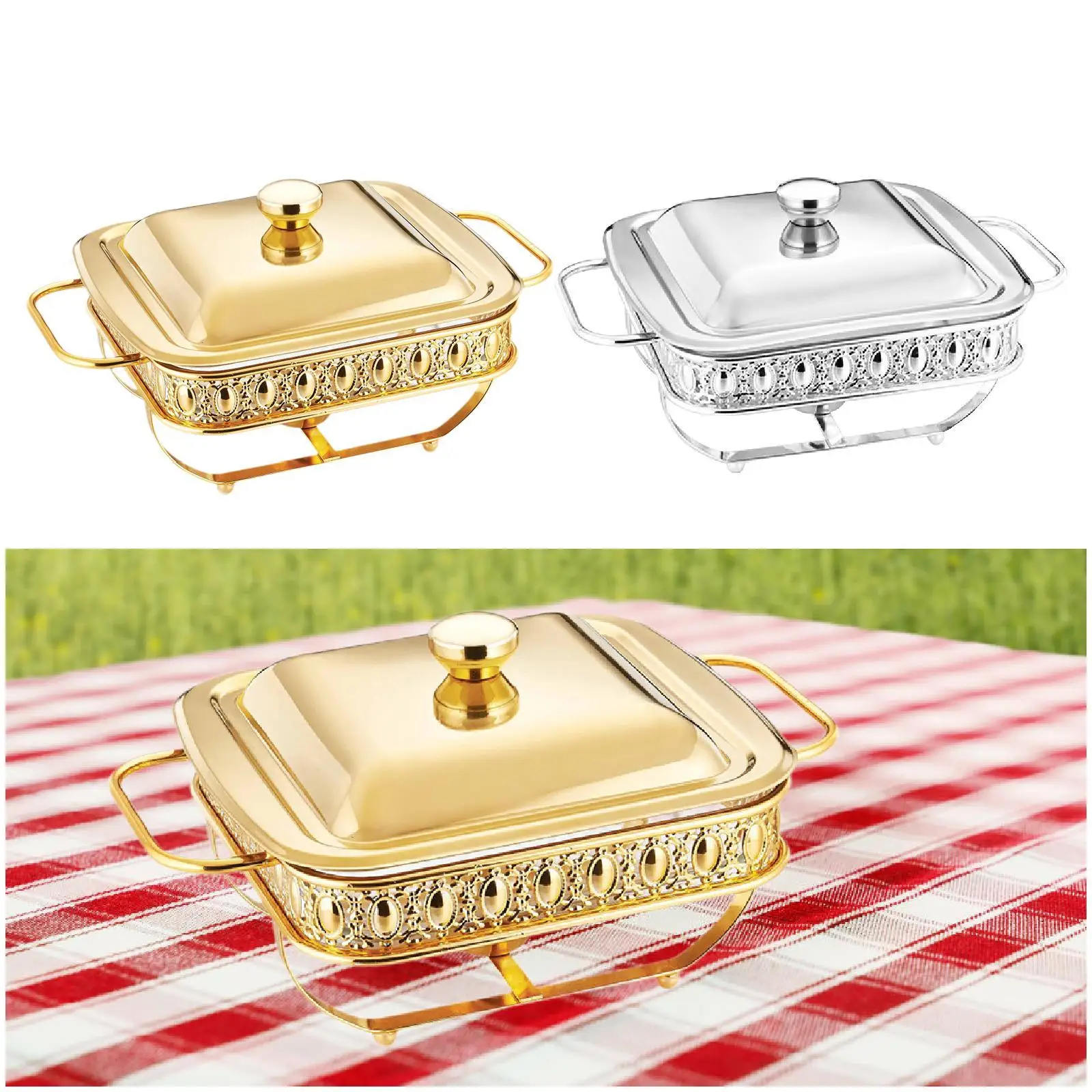 Premium Stainless Steel et Server Set for Elegant Events