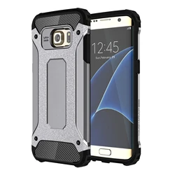 Tough Armor Dual - Layer Protective Phone Case Back Cover (GRAY)