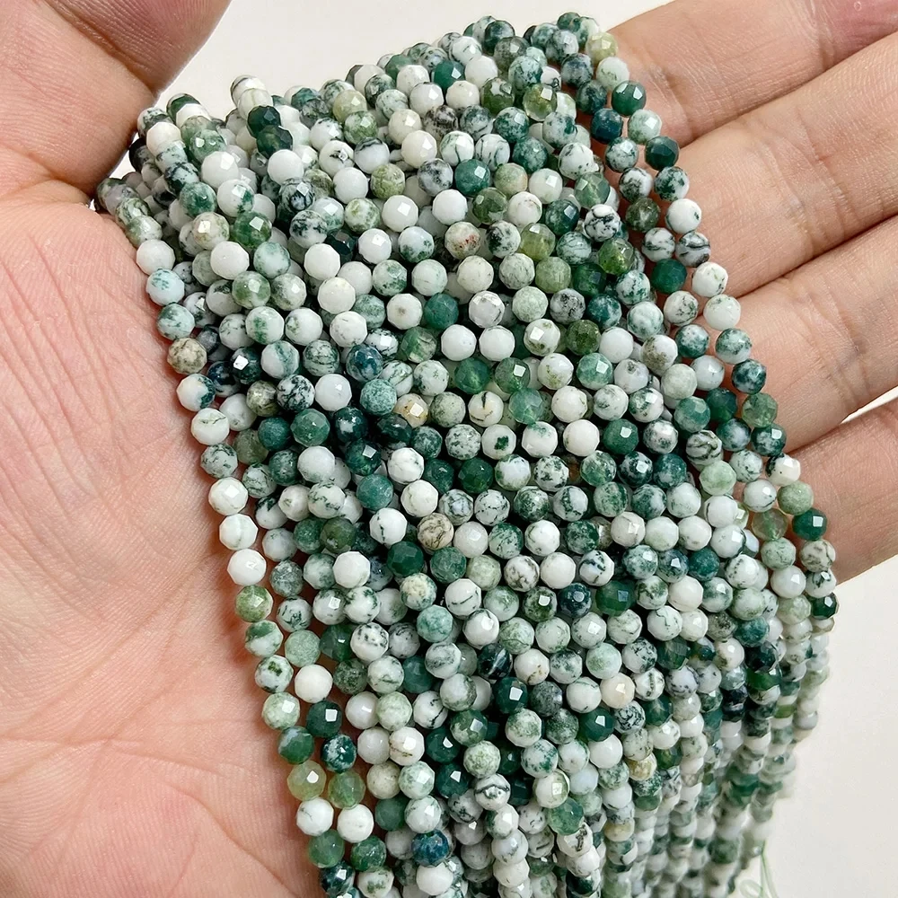 Natural Blue Gemstone Beads for Jewelry Making - Aquamarine, Amazonite, Apatite, Lapis, Turquoise Spacer Beads