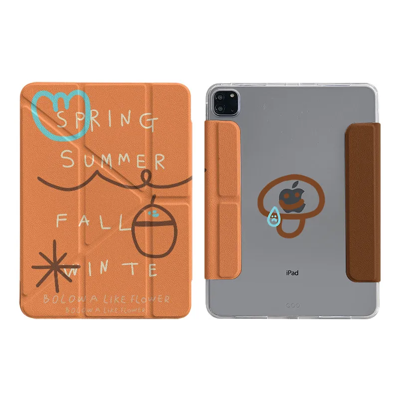 Vibrant Fruit Print Y-Fold Tablet Case