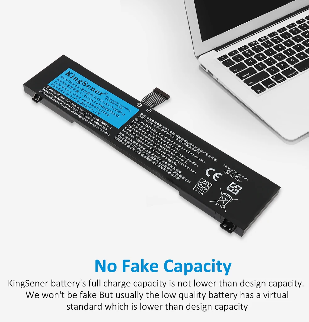 XMG Fusão 15, XFU15L19, GKIDT-03-17-3S2P-0, 11.4V, 8200mAh