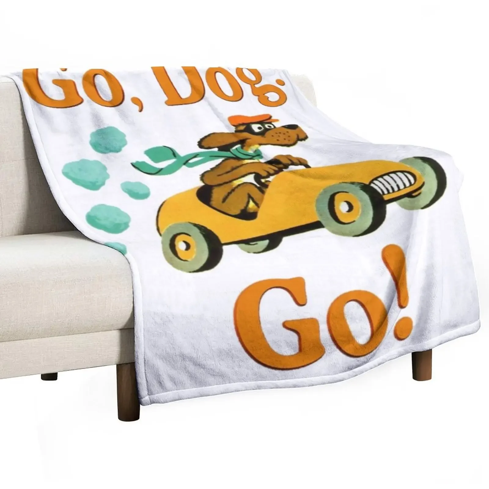 

Go, Dog. Go! Throw Blanket decorative Nap Blankets