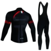 Cycling Team Men's Cycling Jersey Long Sleeve MTB Cycling Clothing Men's Spring And Autumn Long Sleeve Mountain Bike Clothing 4