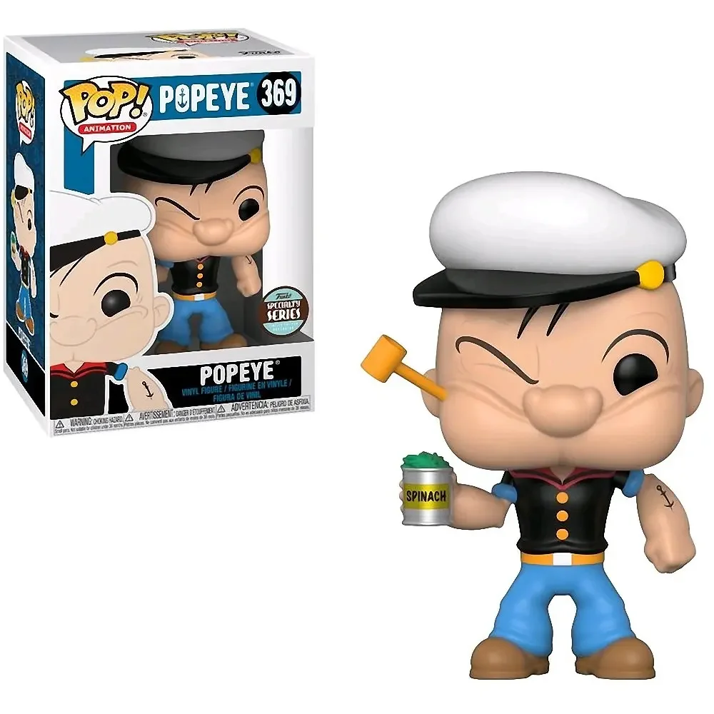 thumbnail image 1 of FUNKO POP - Figura de acción de vinilo de la película de dibujos animados POPEYE n.° 369, modelo de colección, juguetes para niños, regalo de cumpleaños y Navidad, 1 of 4