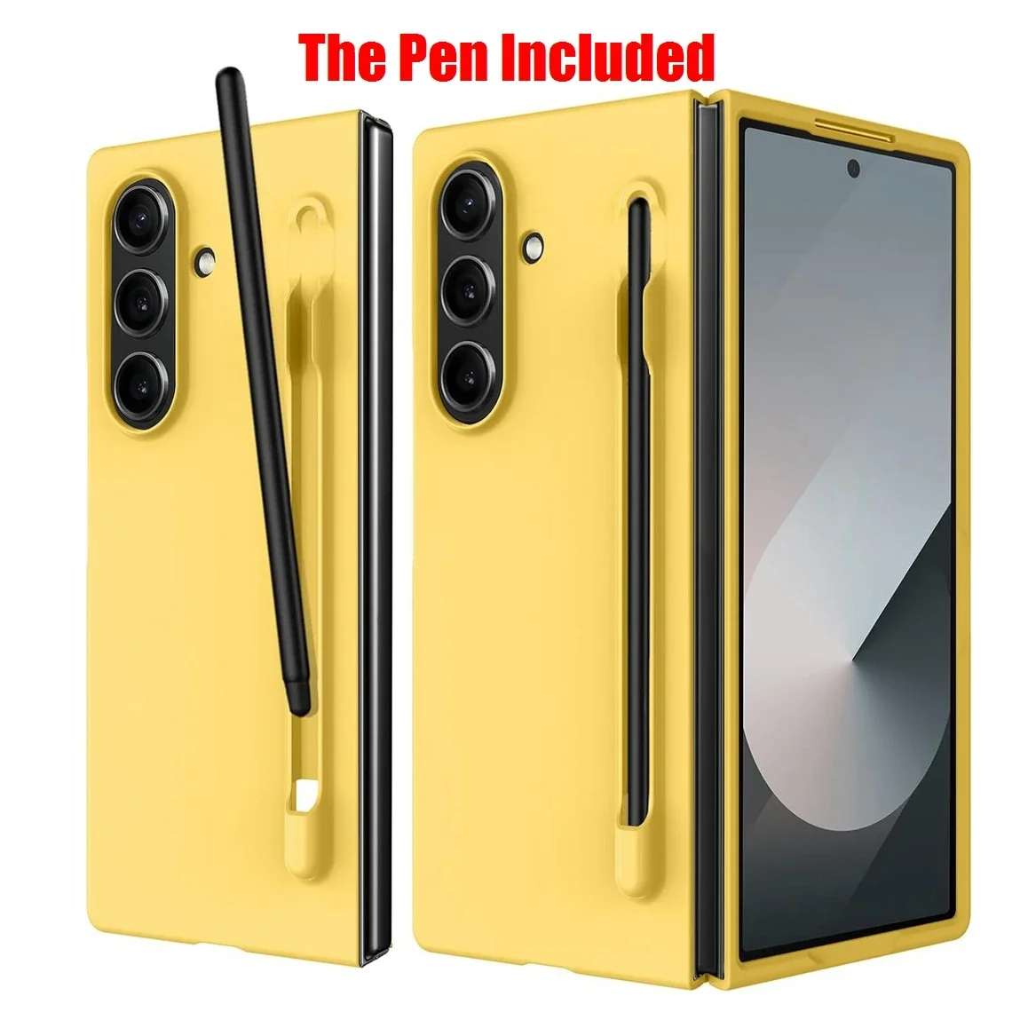 Slim Matte Shockproof Cover with S Pen Holder