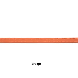 Premium Leather Pull Strap Belt for Front Carrier Quick Release (Orange)