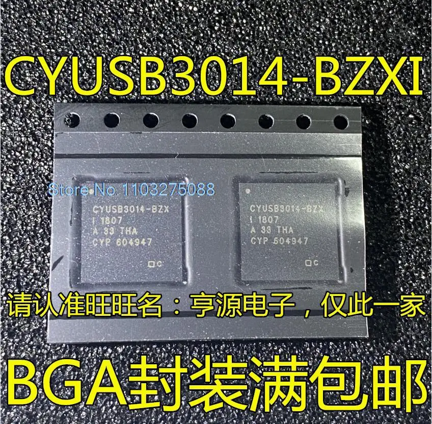 

CYUSB3014 CYUSB3014-BZXI CYUSB3014-BZXC USB3.0IC New Original Stock Power chip