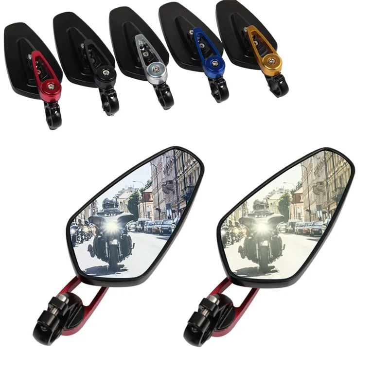 혼다 CB750 CB 750 호넷 2023 용 오토바이 핸들 바 엔드 백미러, 7/8 인치, 22mm, YZFR1, YZFR3, YZFR6, YZFR15